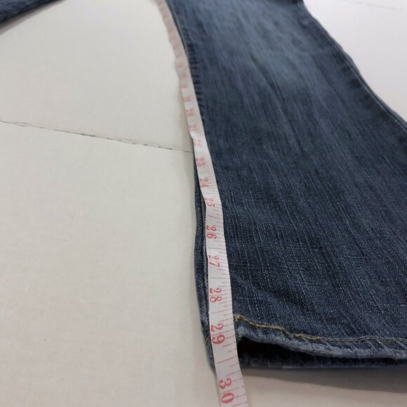 Gap Curvy Low Rise Stretch Jeans Size 4 Ankle Bootcut Medium Wash 5 Pockets - Picture 9 of 15